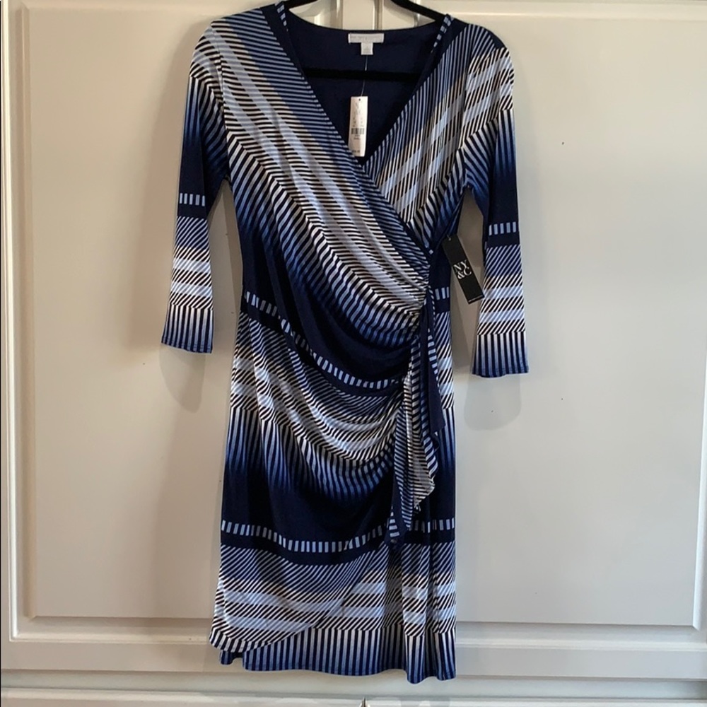 Navy blue dress